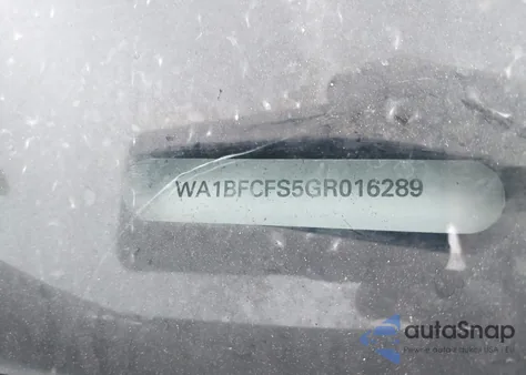 2016 Audi Q3 2.0T Premium Plus from USA, damaged, VIN WA1BFCFS5GR016289